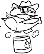 Concept art of Kentucky Bomber.