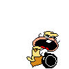 The Noise hitting something with a pan used for frying food. This is seen in the Fake Peppino boss fight, if using a body slam, crusher slam, or run at Mach 3 into the boss.