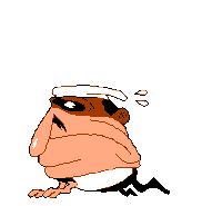 Fakepep runaway.gif (3 KB) Fake Peppino nervously skittering away upon catching up to a horrifyingly devilish Noise.