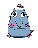 Cap Stupid Rat's defeat sprite.