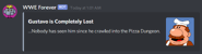 Toppinbot's Description of Gustavo on the Pizza Tower Discord.