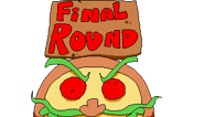 Spr bossrounds 5.png (7 KB) Unused sprite of Pizzaface with a sign, intended to be used during boss fights.