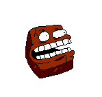 Unused Metal Block's defeat sprite.