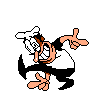 Peppino striking a pose in air. A nod to Sonic Adventure. Removed for the same reason as the previous taunt.