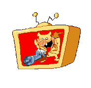 Gatling noise's HUD, depicting him as a hunched-over psycho wielding his Gatling Gun. For some reason, the sausage isn't loaded in.