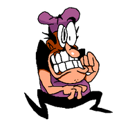 Y-YIKES!.png (8 KB) Peppino's Rivals of Aether custom fighter portrait.