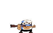 Shotgun Uppercut.gif (13 KB) Peppino raising a fist in the air with the shotgun
