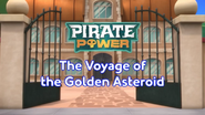 The Voyage of the Golden Asteroid Title Card