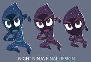 Night Ninja's Final Design