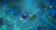 Cat-Car underwater