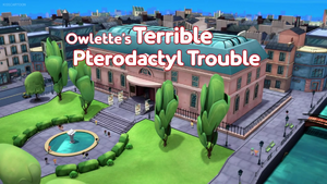 Owlettes Terrible Pterodactyl Trouble Card