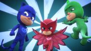 All 3 PJ Mask robot clones are activated