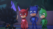 PJ Masks angry at Munki-gu