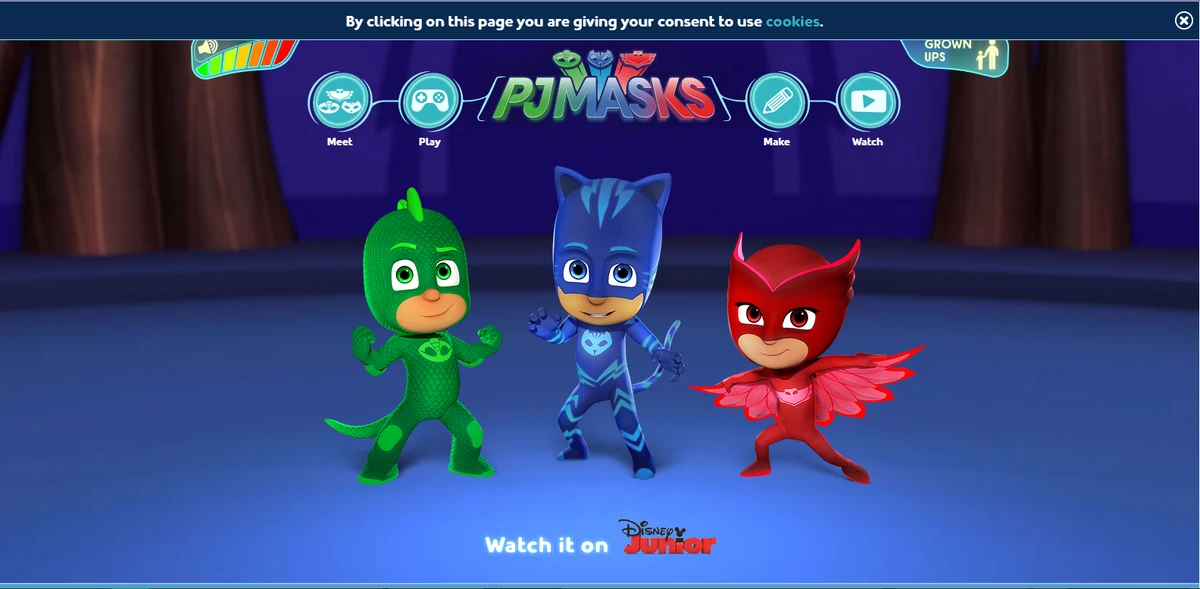 PJ Masks (website) PJ Masks Wiki Fandom