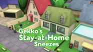 Gekkos Stay-at-Home Sneezes Card