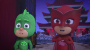 Owlette and Gekko disgusted