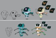 PJ Robot's designs