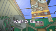 Wolf-O-Saurus Title Card