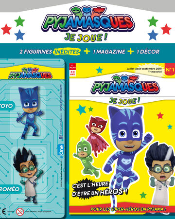 Pyjamasques N 1 Juillet Aout Septembre 19 Pj Masks Wiki Fandom