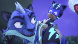 Cat Stripe King/Gallery/Crash Track Trick, PJ Masks Wiki