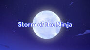 Storm of the Ninja title card