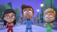 The PJ Masks back in their magical pajamas