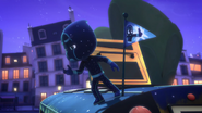 LAG-Night Ninja standing on bus