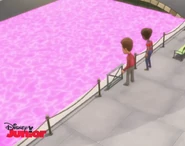 Water covered in Gloop