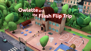 Owlette and the Flash Flip Trip Card