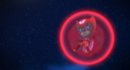 Owlette in red bubble