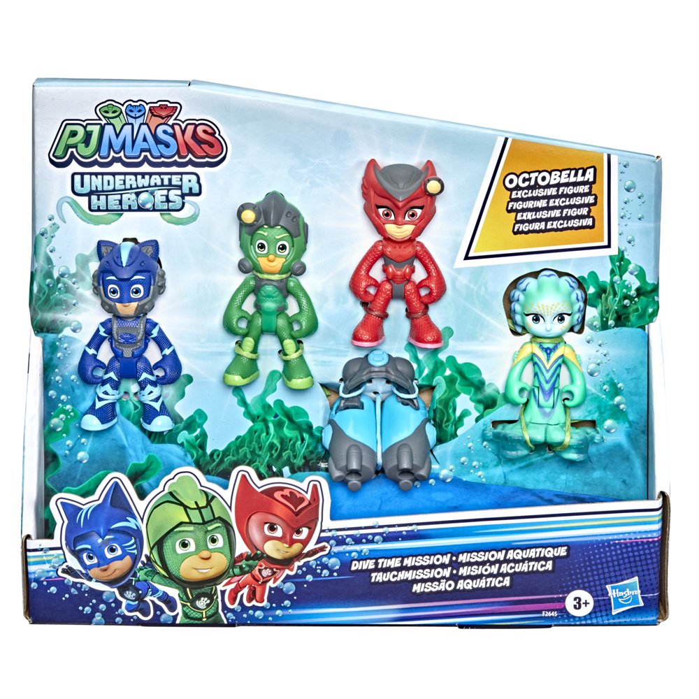 PJ Masks 3-in-1 Combiner Jet Preschool Toy, PJ Masks Toy Set with 3  Vehicles and 3 Action Figures, Kids Ages 3 and Up - PJ Masks