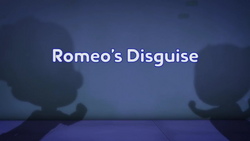 Romeo's Disguise card