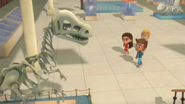 Dinosaur exhibit