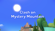 Clash on Mystery Mountain title card
