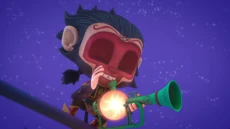 Munki-Gu uses the flute
