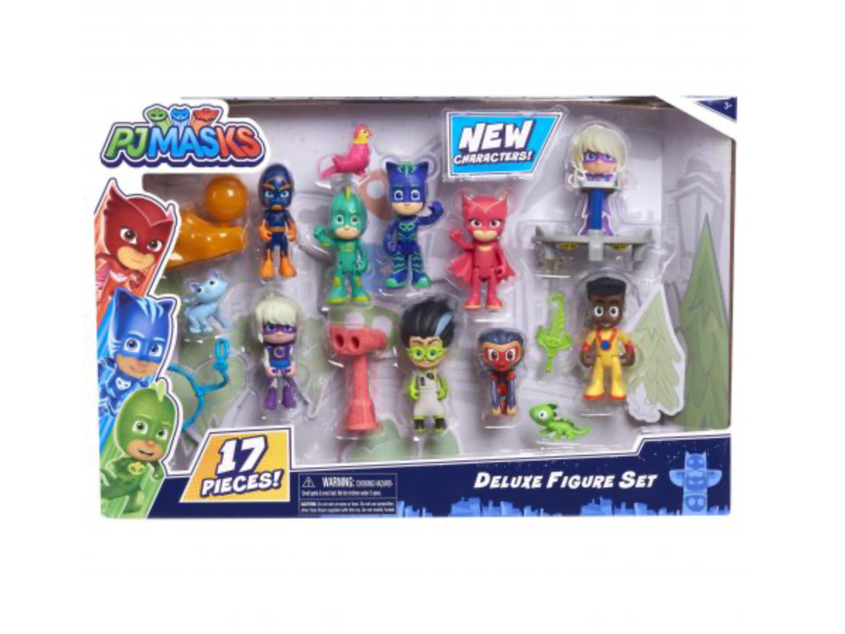  PJ Masks Ultimate Villain Collection Preschool Toy, Figure Set  with 6 Action Figures and 11 Accessories for Kids Ages 3 and Up (  Exclusive) : Toys & Games