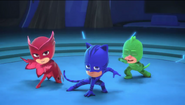 PJ Masks signature pose (Gekko's Stay-at-Home Sneezes)