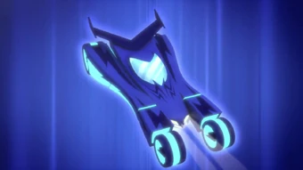 pj mask electric car