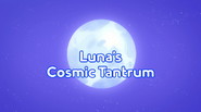 Luna's cosmic tantrum title card