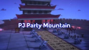 PJ Party Mountain Title Card