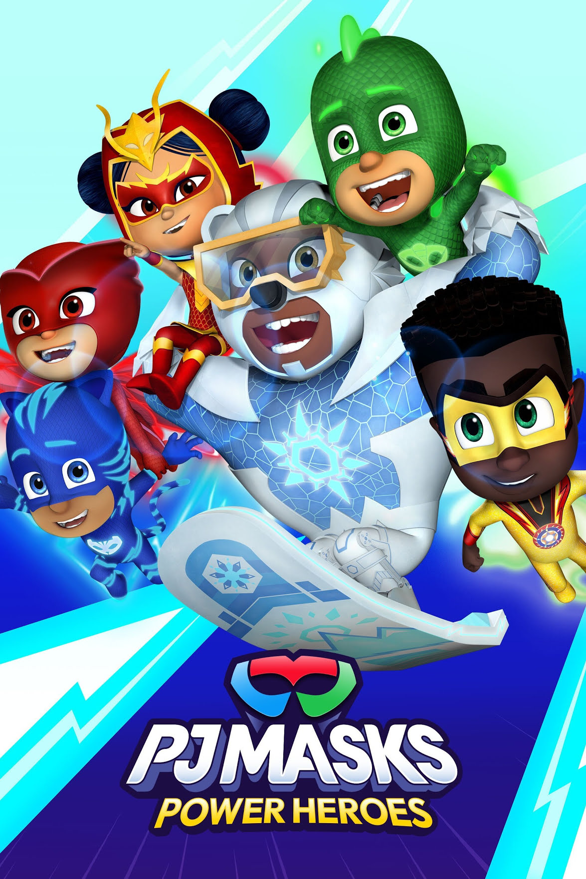 Pj Masks Power Heroes Catboy Owlette Gekko an Yu Newton Star and Ice C – A  Birthday Place