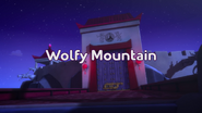 Wolfy Mountain Title Card