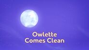 Owlette Comes Clean title card