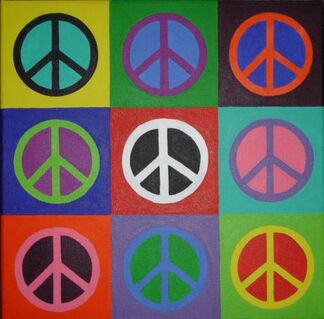 Peace Sign Pop Art