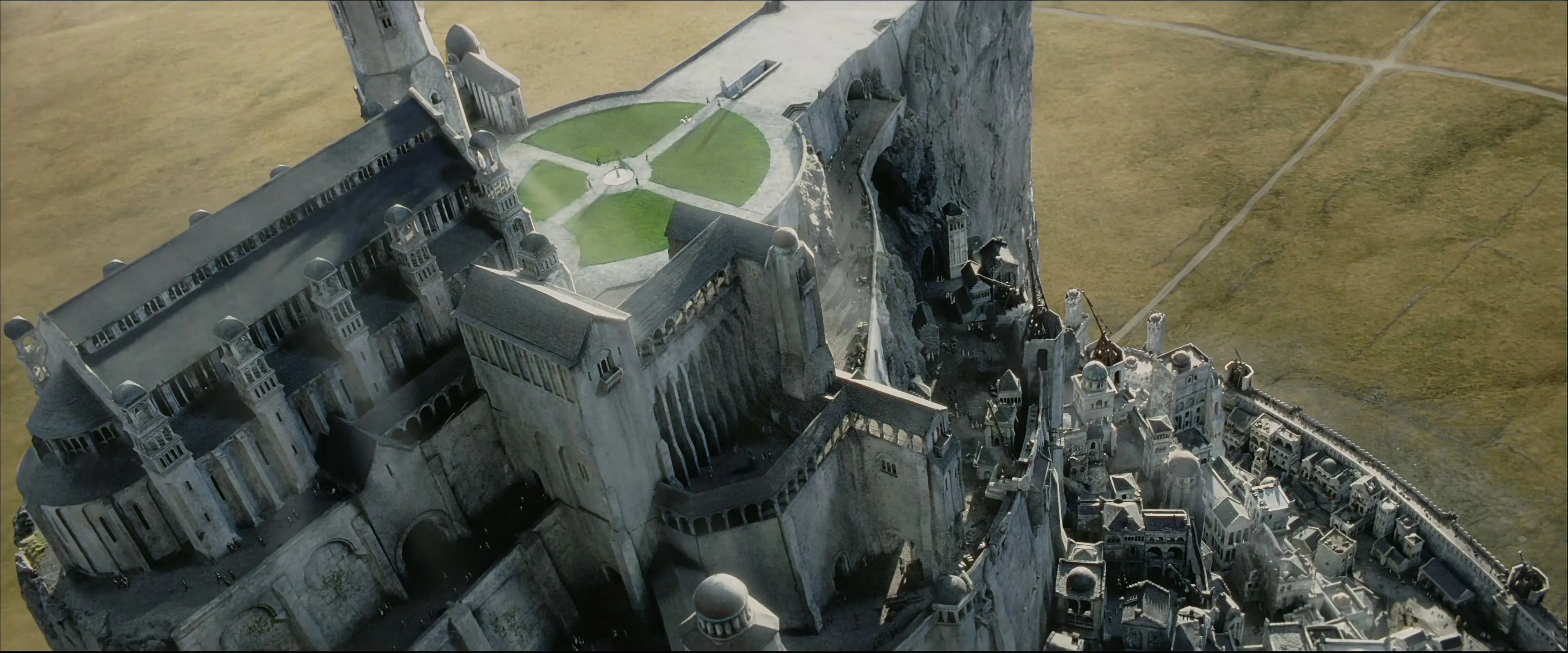 Lord of the Rings - Minas Tirith has a pretty good view