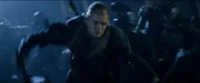 Legolas fighting at Helm's Deep