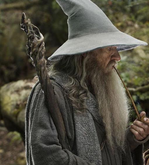 Gandalf The Grey Staff With Pipe Replica From Lord Of The, 42 OFF