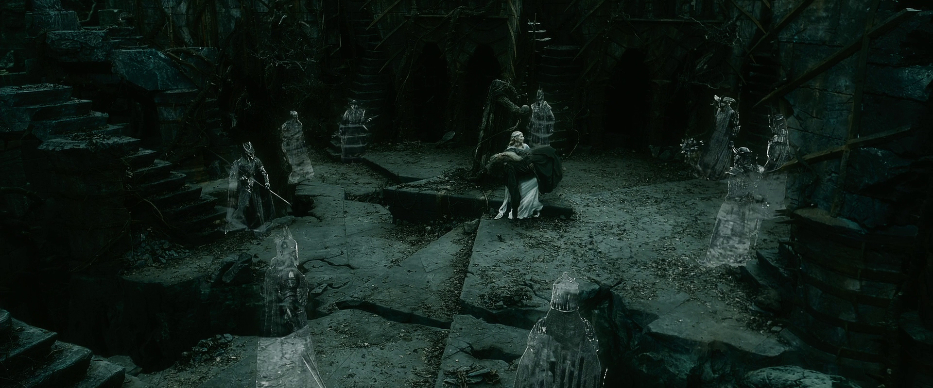 the hobbit necromancer scene