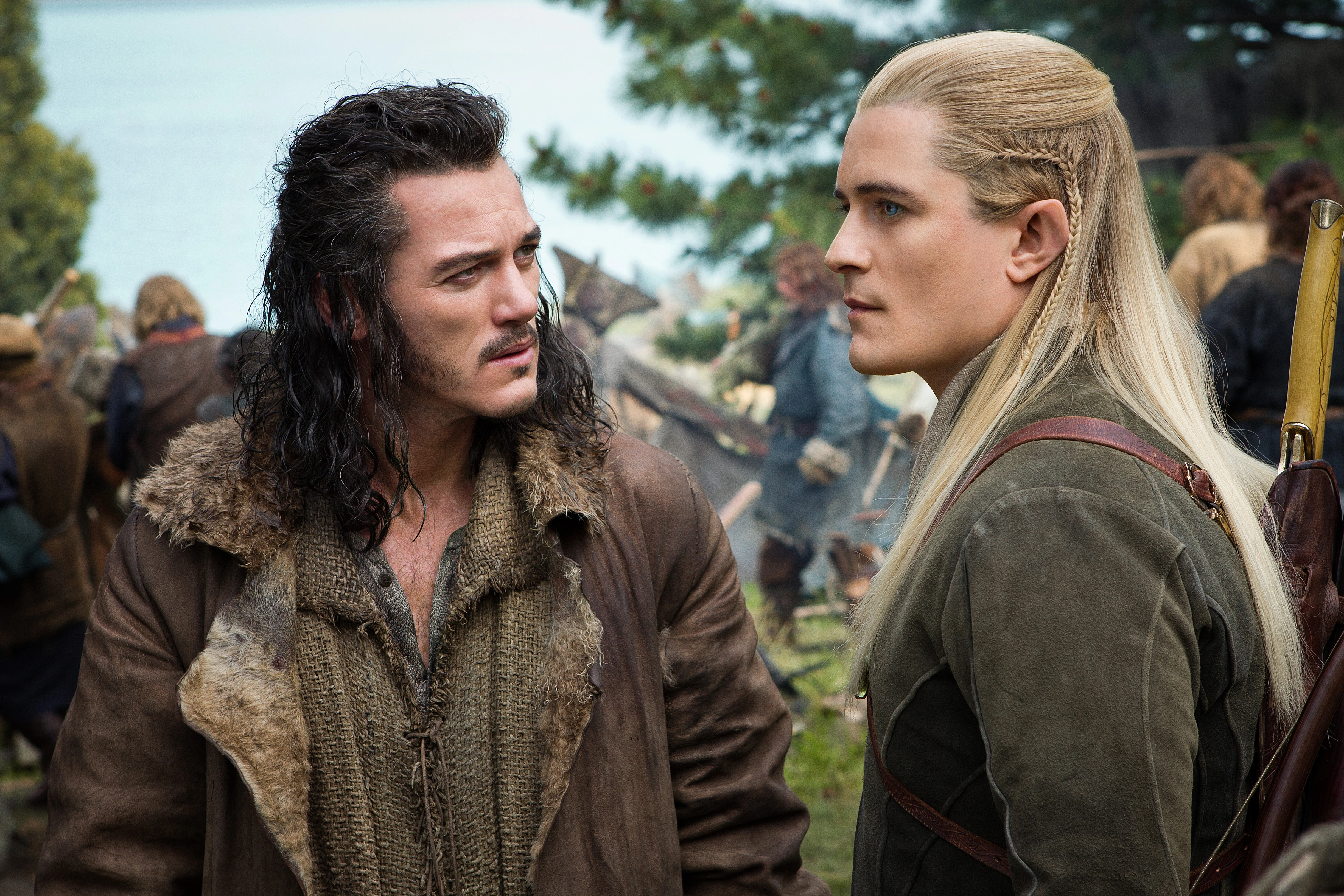 The Hobbit Legolas And Bard