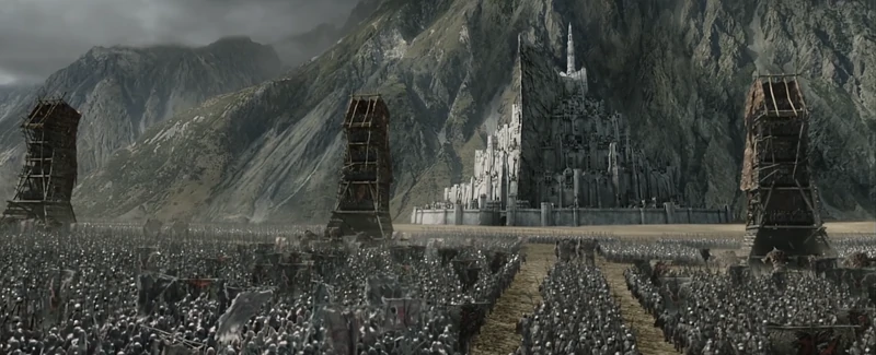 Minas Tirith, tower of the guard, After the War of the Ring…
